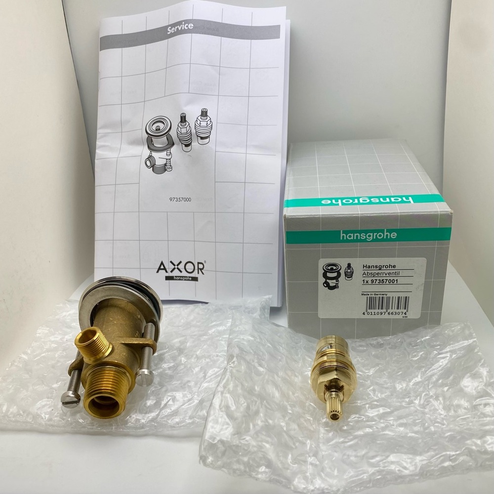 Hansgrohe Absperrventi Axor Shut off Valve - Part #97357001 - new in box